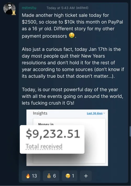 Testimonial Snapshot