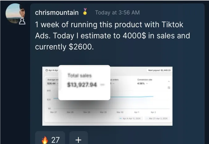 Testimonial Snapshot