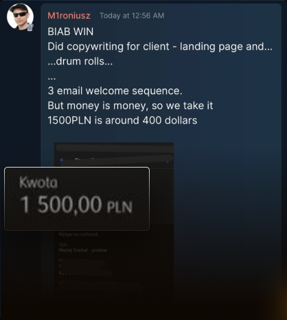 Testimonial Snapshot