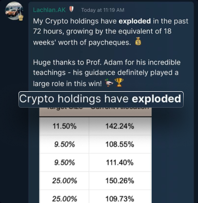 Testimonial Snapshot