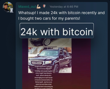 Testimonial Snapshot