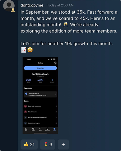 Testimonial Snapshot