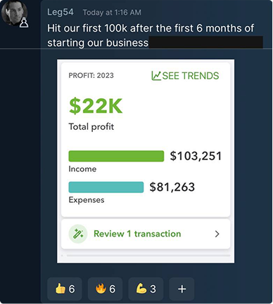 Testimonial Snapshot