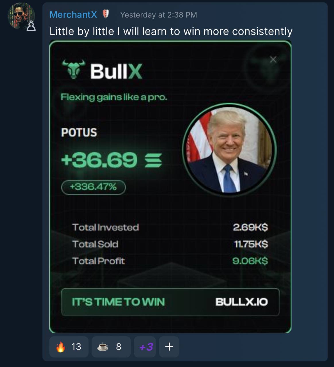 Testimonial Snapshot