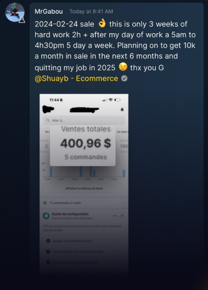 Testimonial Snapshot