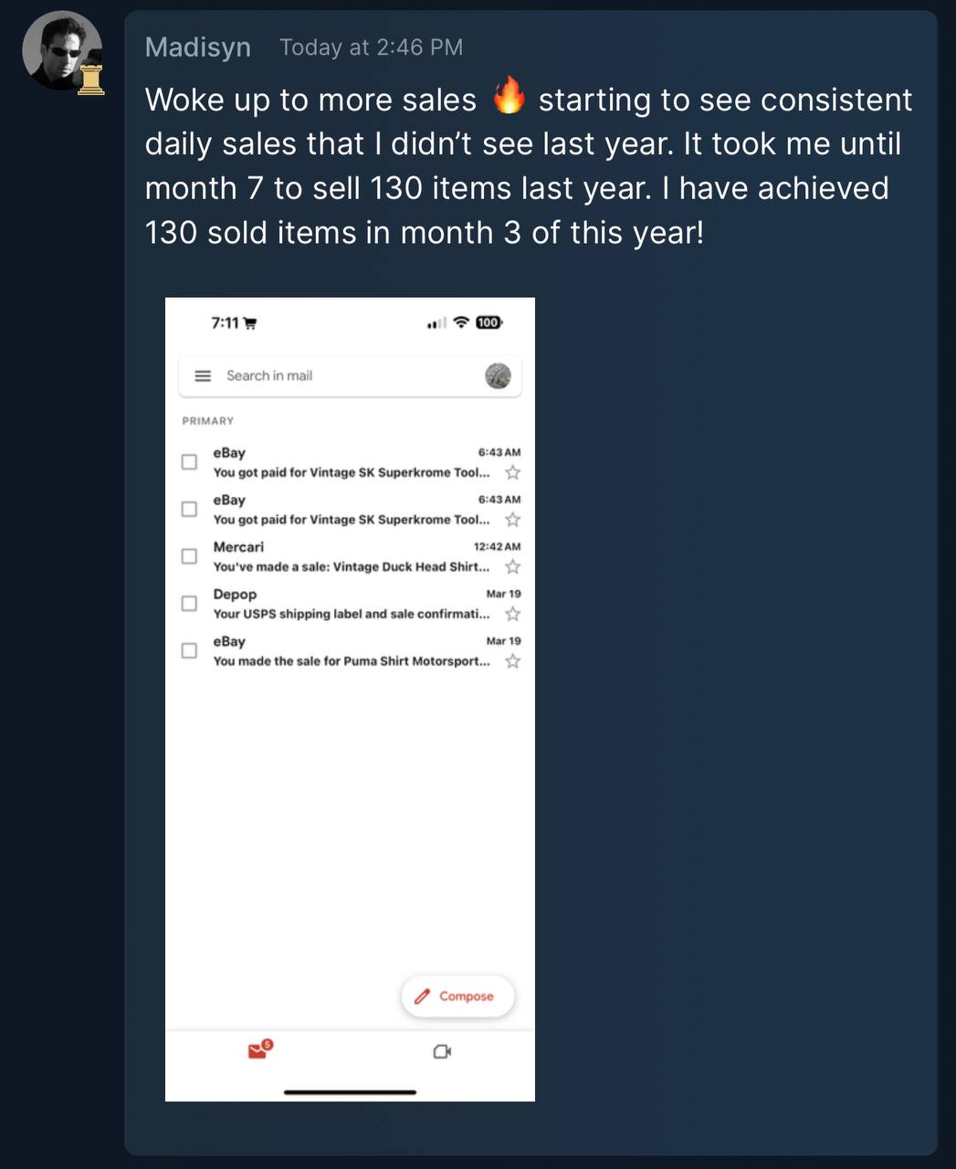 Testimonial Snapshot