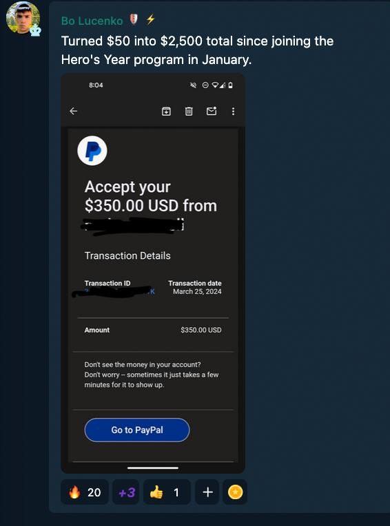 Testimonial Snapshot