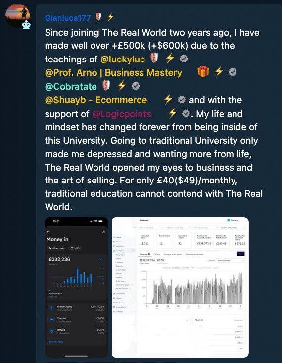 Testimonial Snapshot