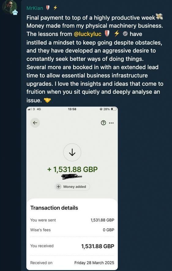 Testimonial Snapshot