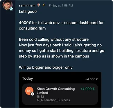 Testimonial Snapshot