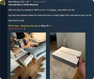 Testimonial Snapshot