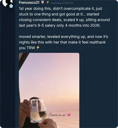 Testimonial Snapshot