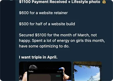 Testimonial Snapshot